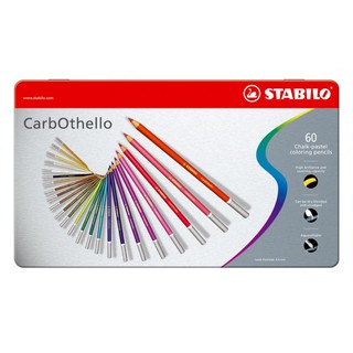 德國鵝牌 STABILO 1460-6 CarbOthello 水溶性粉彩筆 60色