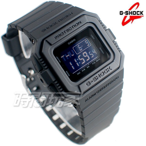 G Shock 黑色獨有魅力dw D5500bb 1 電子錶運動男錶消光黑casio卡西歐 時間玩家 蝦皮購物