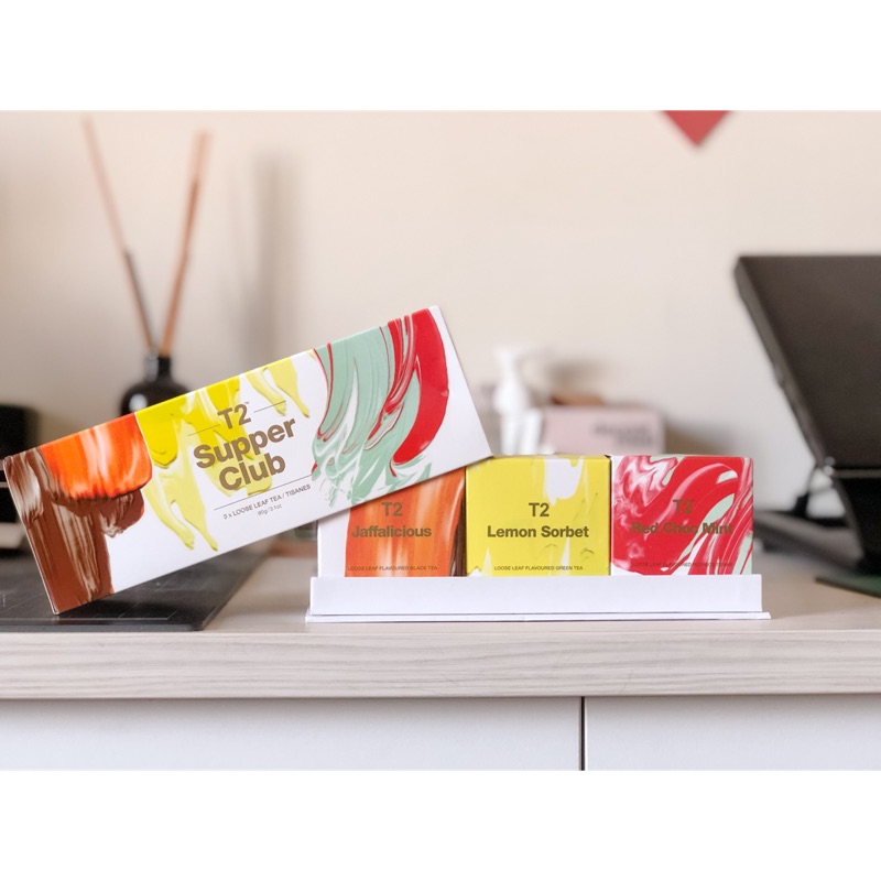 ［現貨］T2 Tea 時尚澳洲茶 supper club 茶禮盒/交換禮物