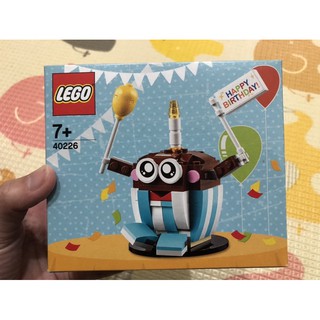 LEGO 40226 杯子蛋糕/生日快樂/生日派對/微盒損