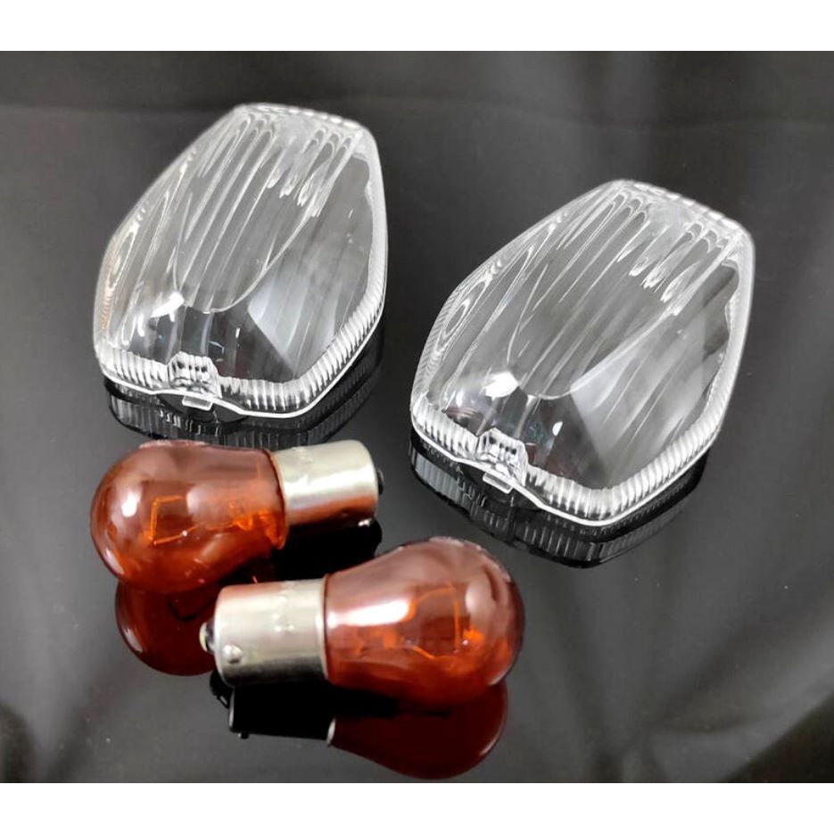 台製 HONDA CBR1000RR CBR1100XX CBR954RR 透明 方向燈殼 附琥珀色燈泡/安裝螺絲