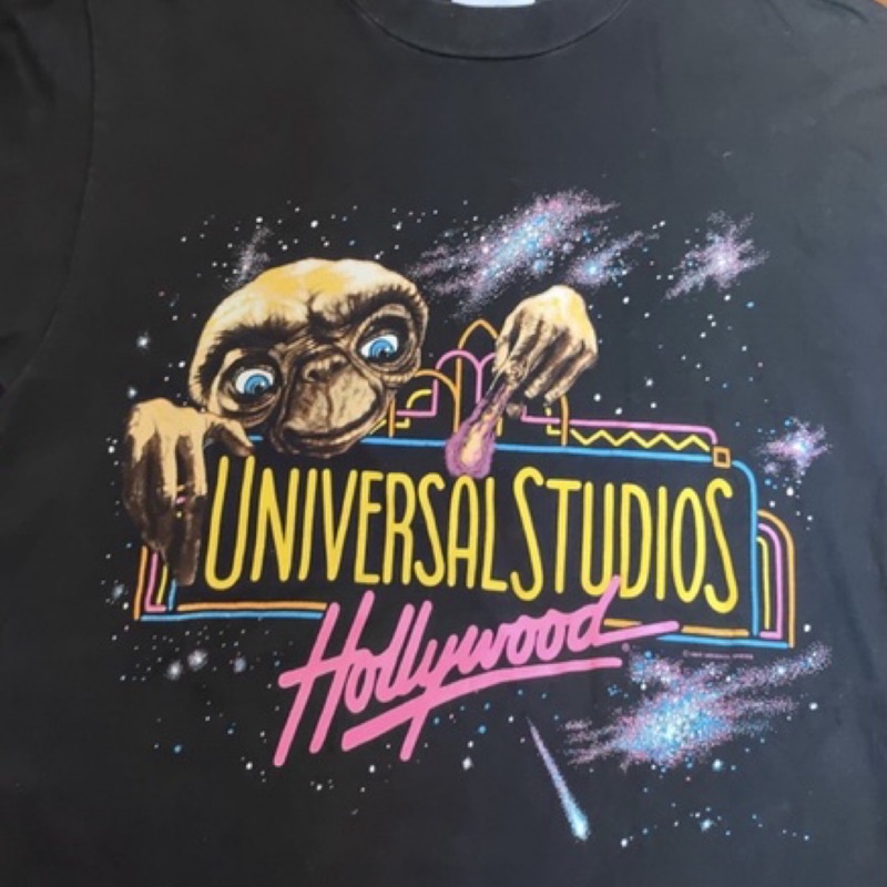 E.T. Universal Studios Hollywood 好萊塢環球影城 古著 vintage T-shirt