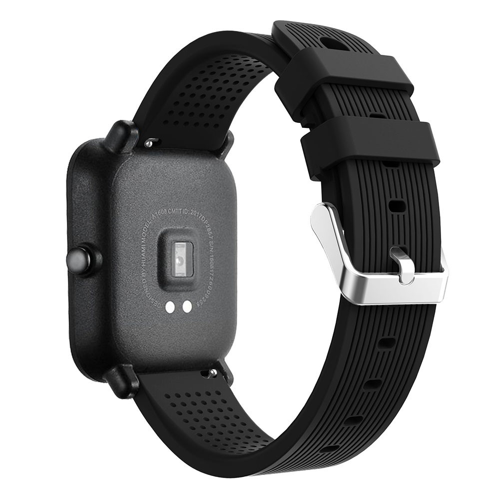 【SPG】華米Amazfit米動青春版手錶錶帶 智能手錶替換錶帶 防水硅膠錶帶 20mm腕帶 運動錶帶