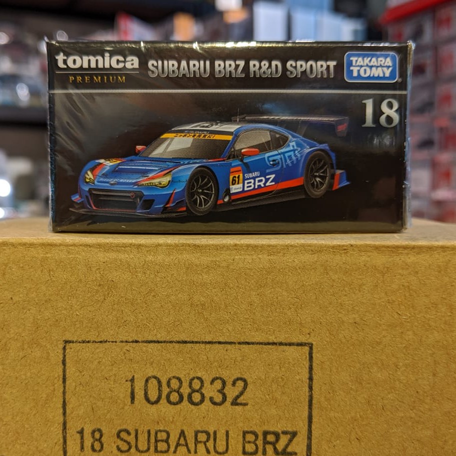 現貨 TOMICA PREMIUM 18 SUBARU BRZ R&amp;D SPORT