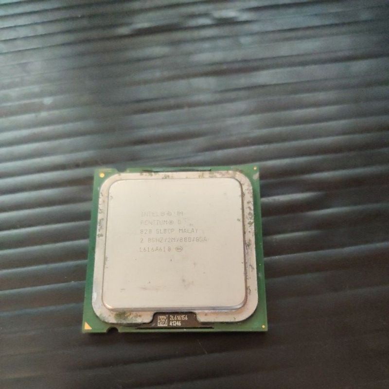 ［電腦］雙核處理器 CPU 775 Intel 奔騰 Pentium D 820 2.8GHz 775腳位