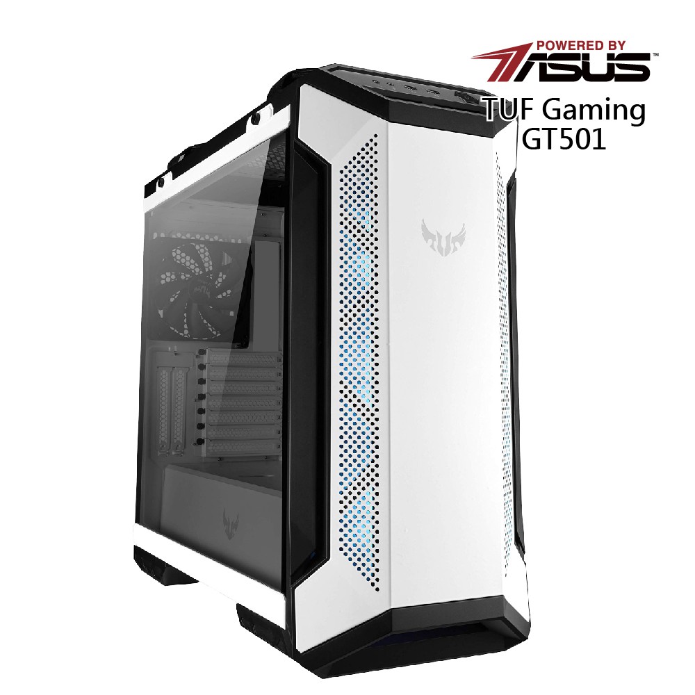 ASUS 華碩 TUF Gaming GT501 White Edition 電腦機殼 現貨 廠商直送