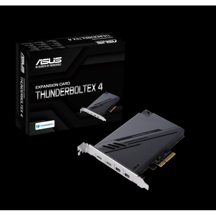 ASUS ThunderboltEX 4 擴充卡、雙 Thunderbolt™ 4 (USB‑C®) 連接埠