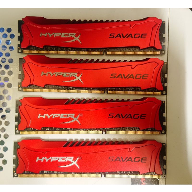 金士頓 Kingston HyperX SAVAGE DDR3 2400 8G 4條一組共 32G