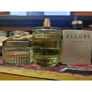 (二手)香水 Chanel Allure sport Chloe 經典 ferragamo attimo