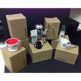 《TRON WORK 創玩》Starbucks 星巴克 咖啡器具 盒玩
