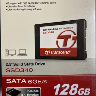 Transcend 創見 SSD340 128GB 2.5吋 固態硬碟