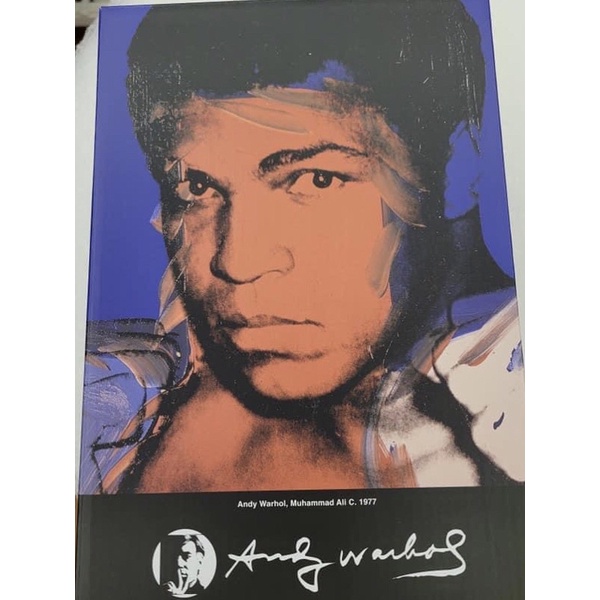 Be@rbrick Andy Warhol x Muhammad Ali 安迪沃荷 阿里 500%