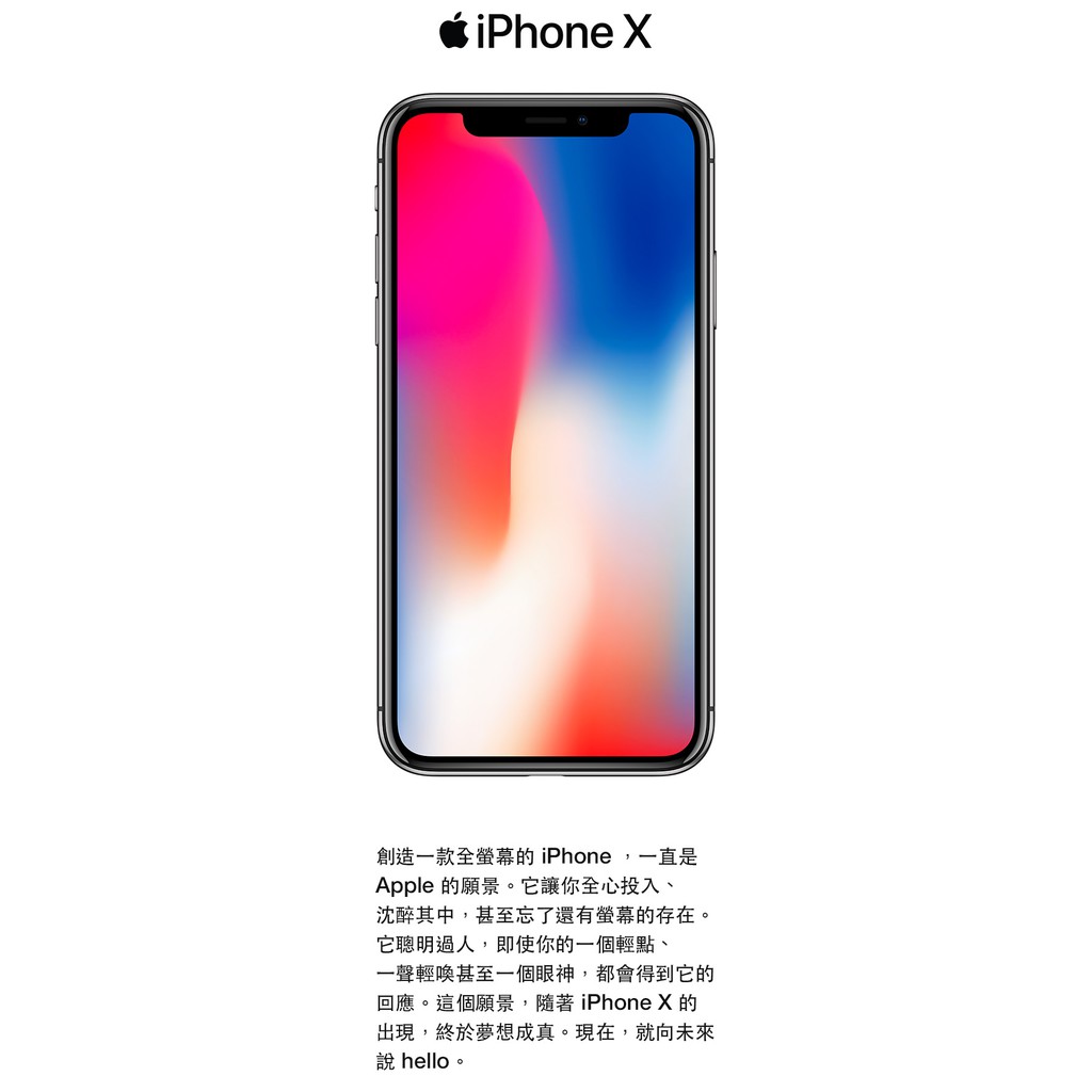 Apple iPhone X (64G)-銀色★全新未拆★尾牙獎品轉售換現金★