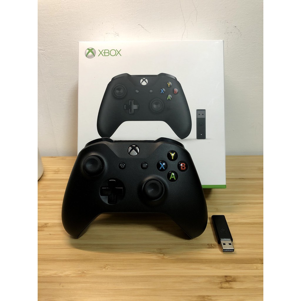 [近全新] XBOX ONE 手把 + 無線接收器 電腦 PC可用