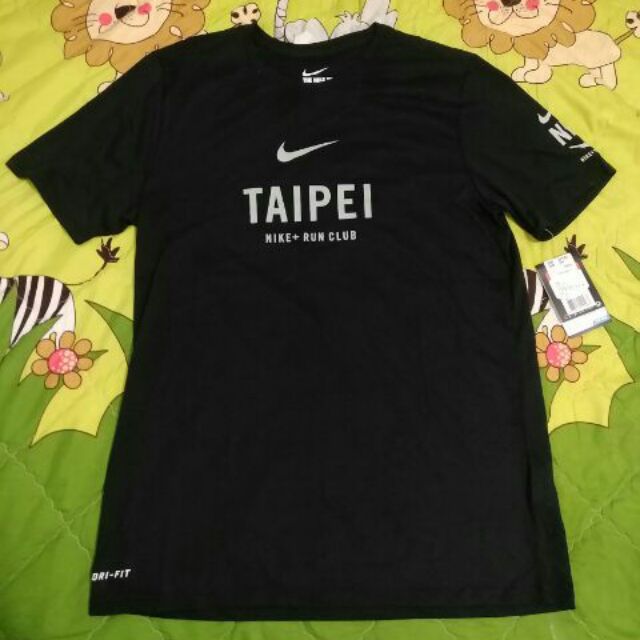 NIKE TAIPEI RUN CLUB DRI-FIT 排汗 針纖 短T 公司貨 AJ1367-010