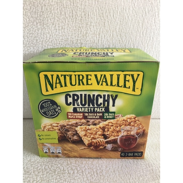 郵遞區號 台灣 Costco 好市多 Nature Valley 天然谷 綜合口味燕麥棒 42克x40入 天然谷燕麥棒