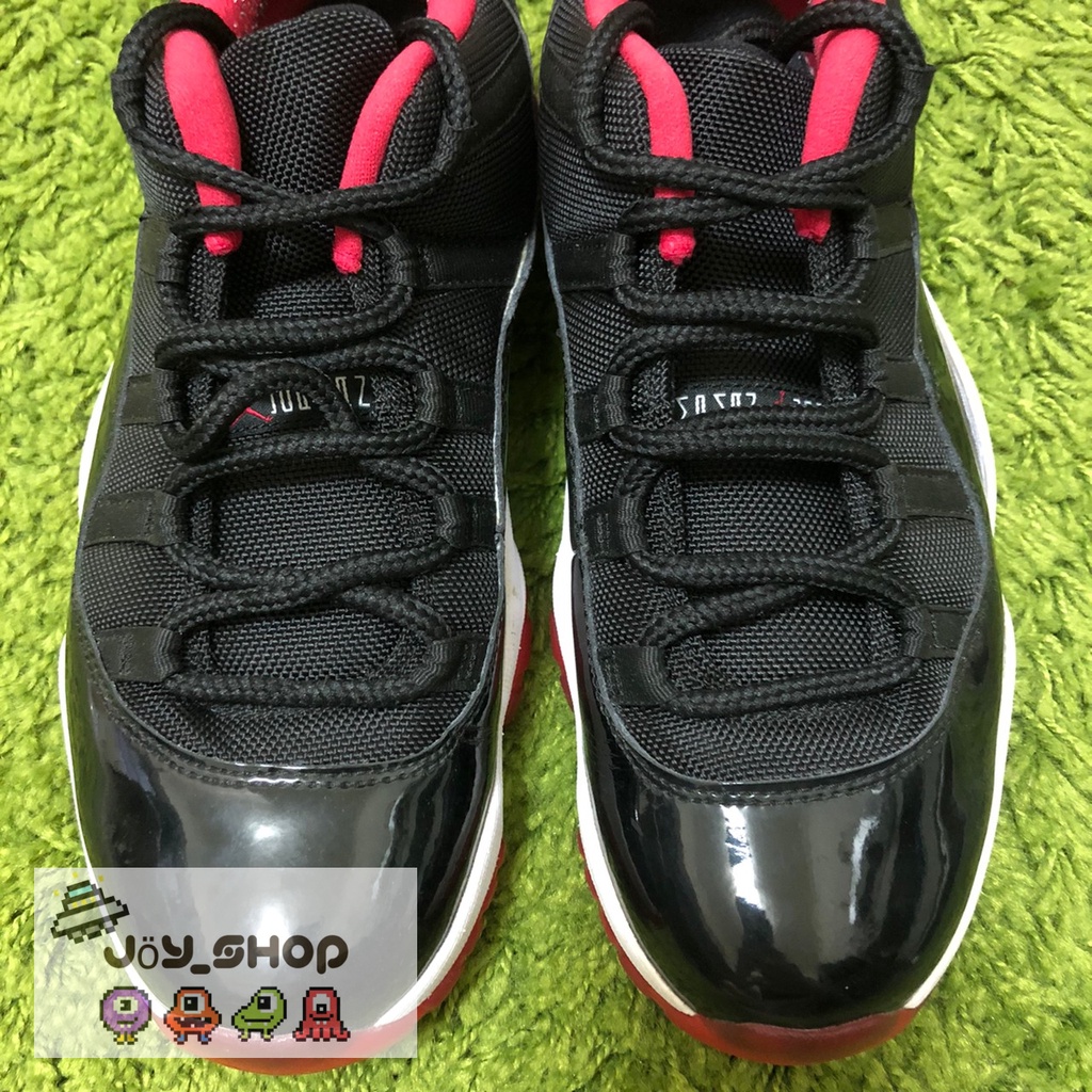 🛸 JÖY_SHOP🛸 精選二手Nike Air Jordan 11 Low Bred 黑紅 528895-012