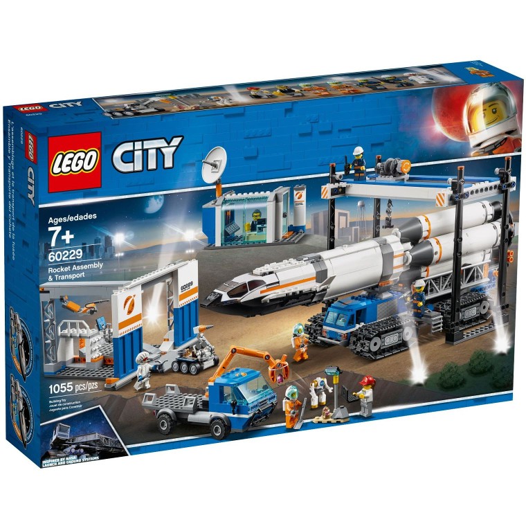 可郵寄 LEGO 樂高 60229 全新品未拆 火箭裝載與運輸中心 Rocket Assembly&amp;Transport