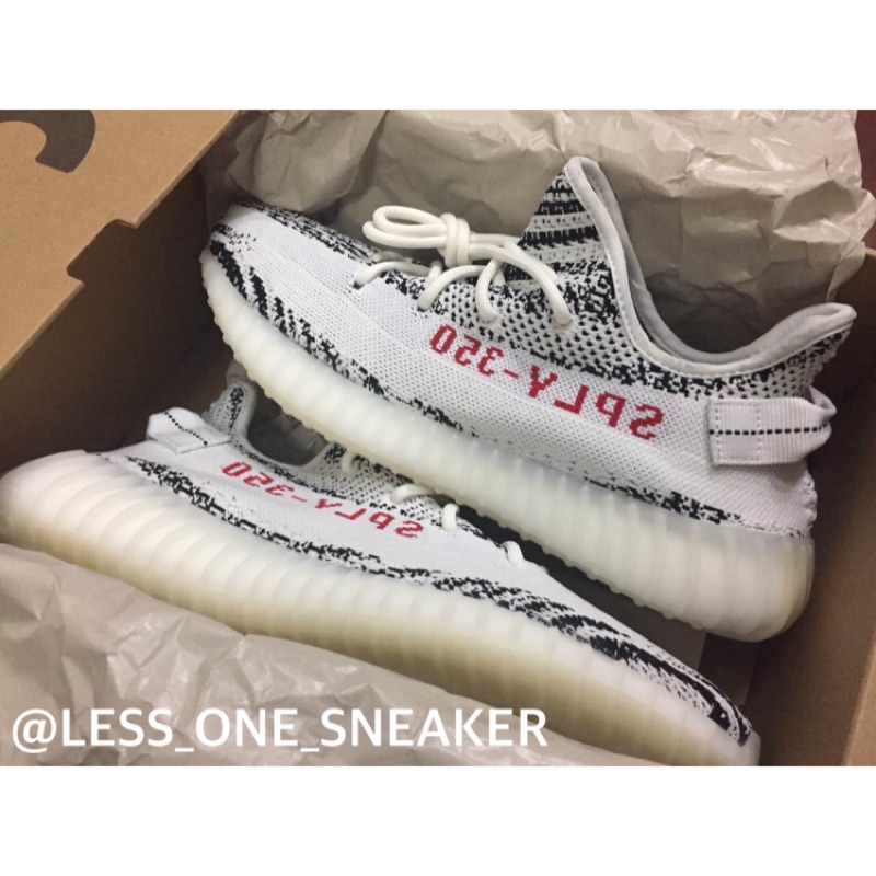 adidas Yeezy Boost 350 V2 Zebra 斑馬 US10.5