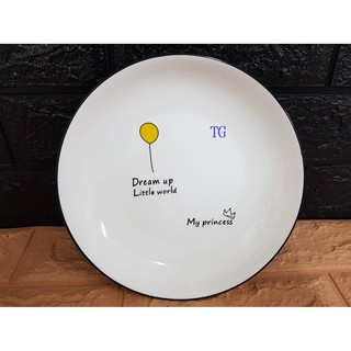 8吋湯盤-氣球 盤子 陶瓷盤 果盤 餐盤 菜盤