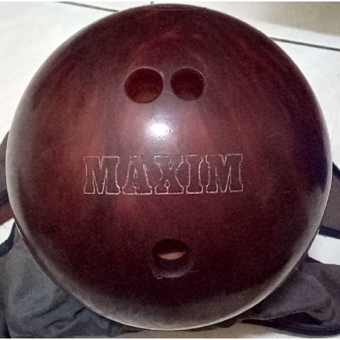 MAXIM保齡球Ebonite.34C5984.約7.9P(二手球)