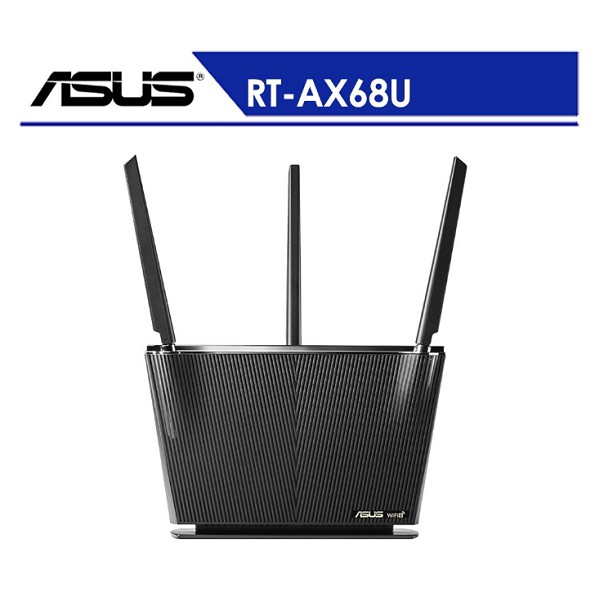 ASUS 華碩 RT-AX68U  AX2700 WiFi6 3T3R強訊號無線路由器