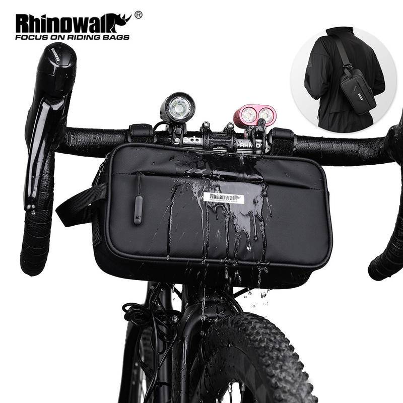 Rhinowalk 防泼水自行車車把包 腳踏車包 自行車包 車架多功能便攜單肩包