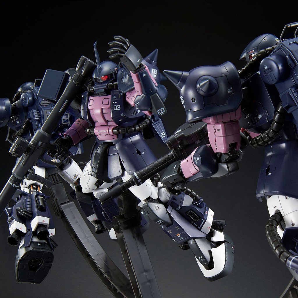 Jb Toys 再販 日版rg 1 144 黑色三連星專用三機組薩克ii Ms 06r 1a 蝦皮購物