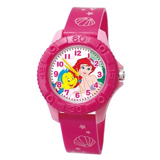 【Disney迪士尼】優雅美人魚 雙色殼兒童手錶