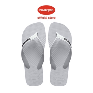 Havaianas哈瓦仕 拖鞋 夾腳拖 寬頻 白/灰 Dual 4145602-8275M