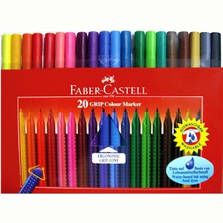 Faber-Castell 輝伯握得住抗壓三角筆桿彩色筆155320