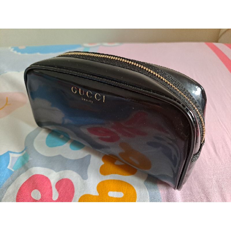 正品 Gucci Beauty 果凍包 古馳化妝包 洗漱包 過夜包 防水化妝包 防水包