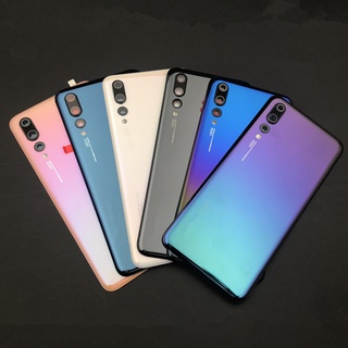 P20pro 電池蓋適用於華為 P20 Pro 外殼玻璃維修後蓋門手機後殼 +