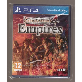 {瓜瓜皮}全新PS4遊戲 英文版 戰國無雙4 Empires 帝王傳