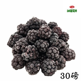 【誠麗莓果】IQF急速冷凍智利黑莓 13.61公斤 原裝箱 30磅