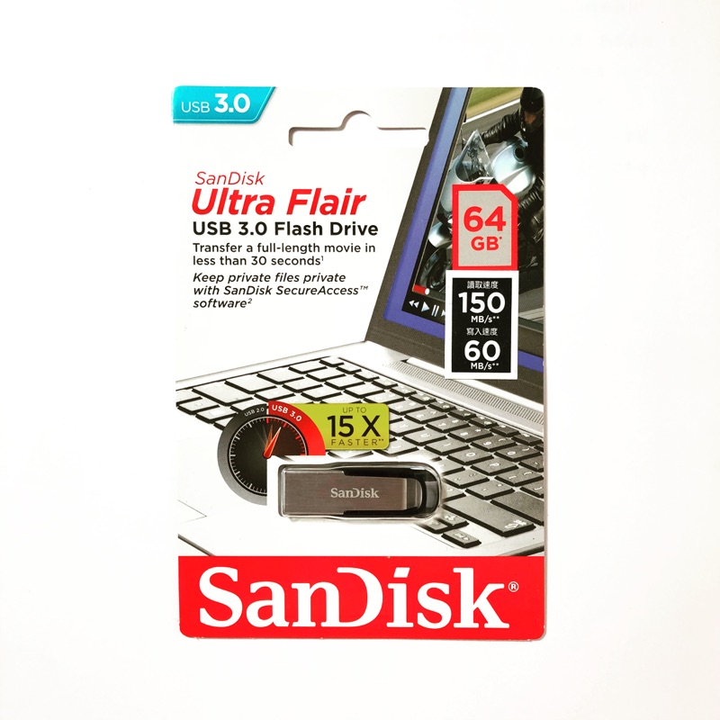 《免運》SanDisk USB3.0 64G 隨身碟