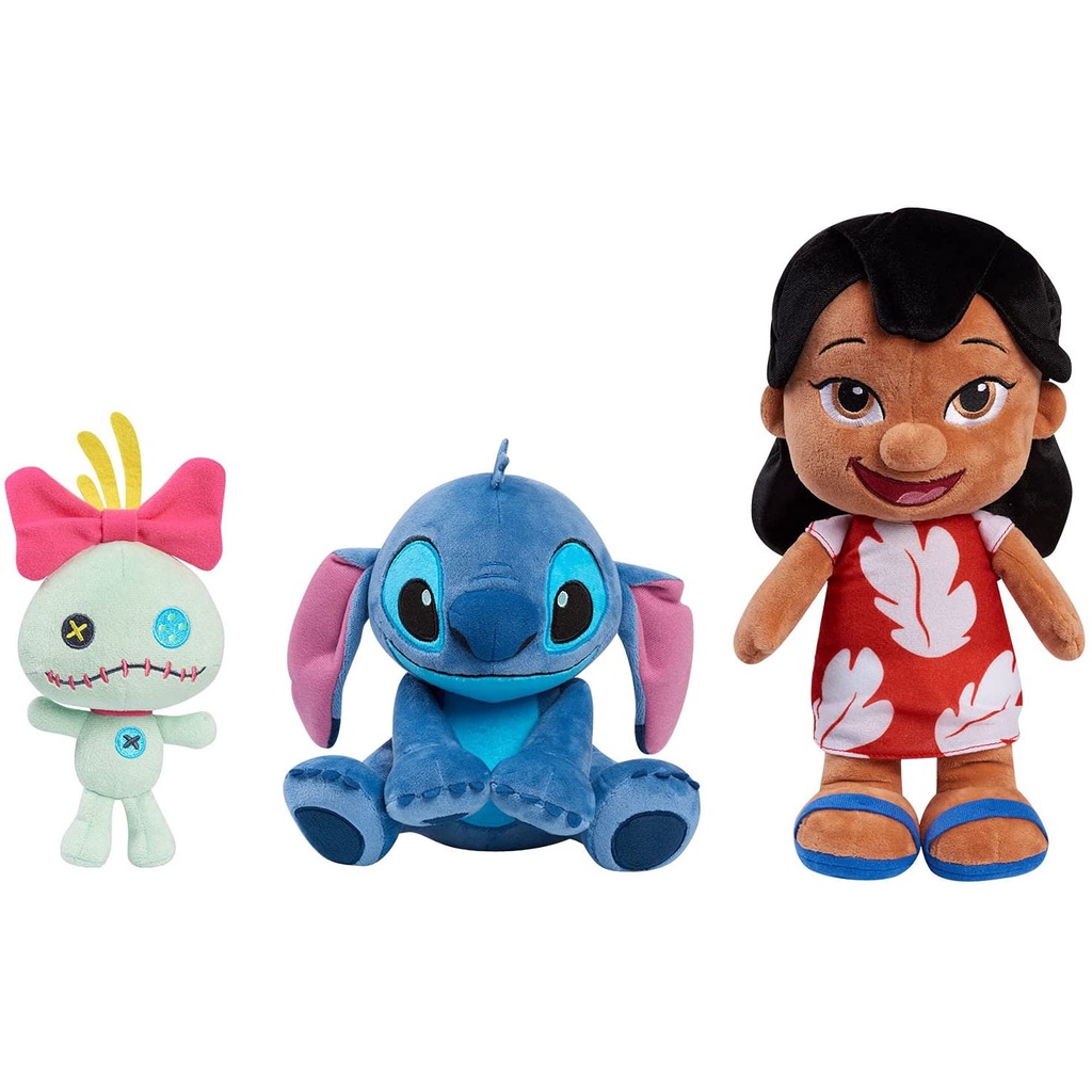 預購❤️正貨❤️ 美國迪士尼 Lilo &amp; Stitch 史迪奇 醜ㄚ頭 13吋 娃娃 玩偶 Just Play