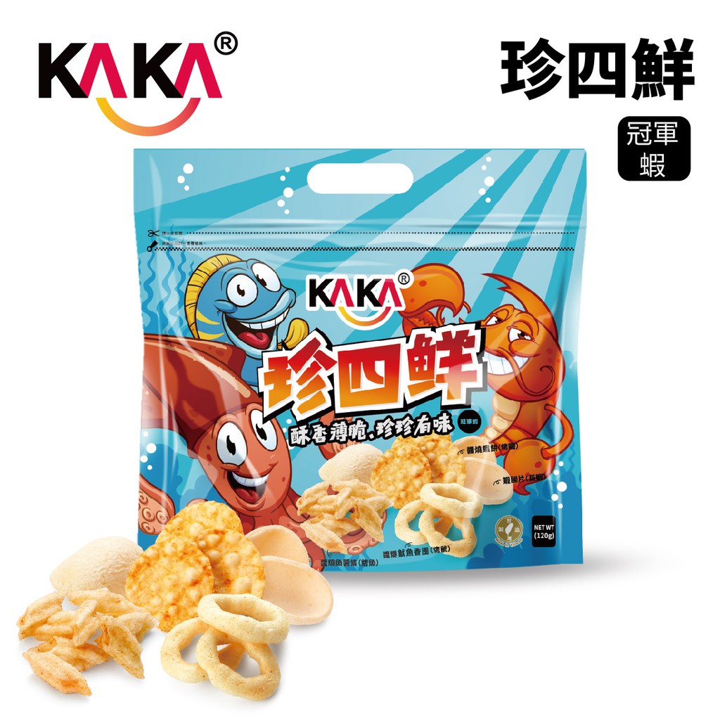 KAKA 珍四鮮 120g 冠軍蝦