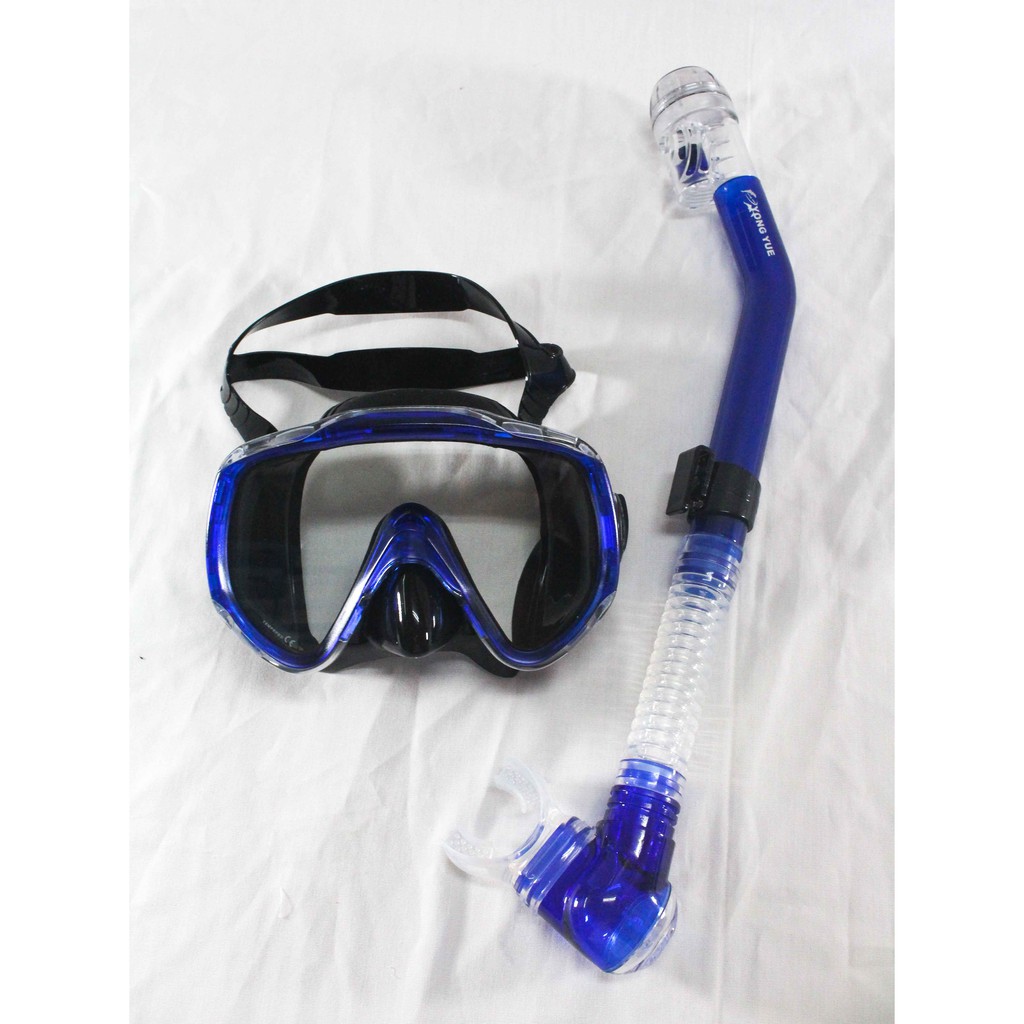 YONGYUE大特價 廠家直賣 台灣製矽膠蛙鏡 潛水用/浮潛用 矽膠蛙鏡 / 矽膠面鏡+矽膠乾式呼吸管