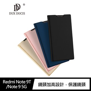 DUX DUCIS Redmi Note 9T/Note 9 5G SKIN Pro 皮套 插卡 支架 保護套