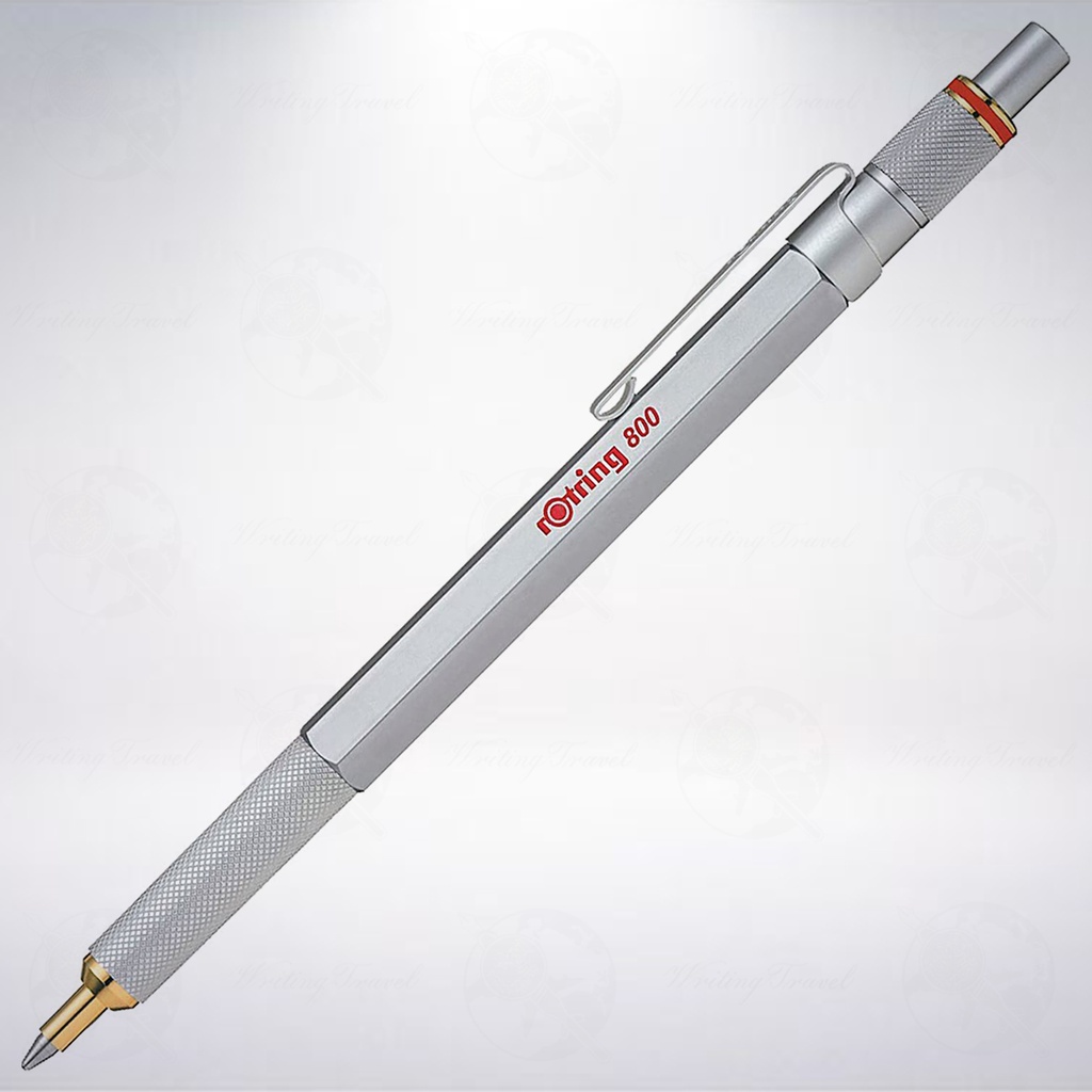 德國 紅環 rOtring 800 原子筆: 銀色