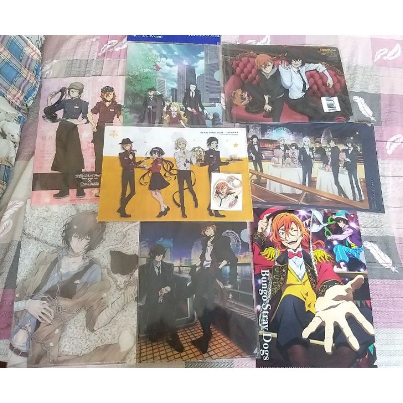 文豪野犬資料夾雙黑太宰中也鏡花敦芥川陀思劇場版日版官方同人 蝦皮購物