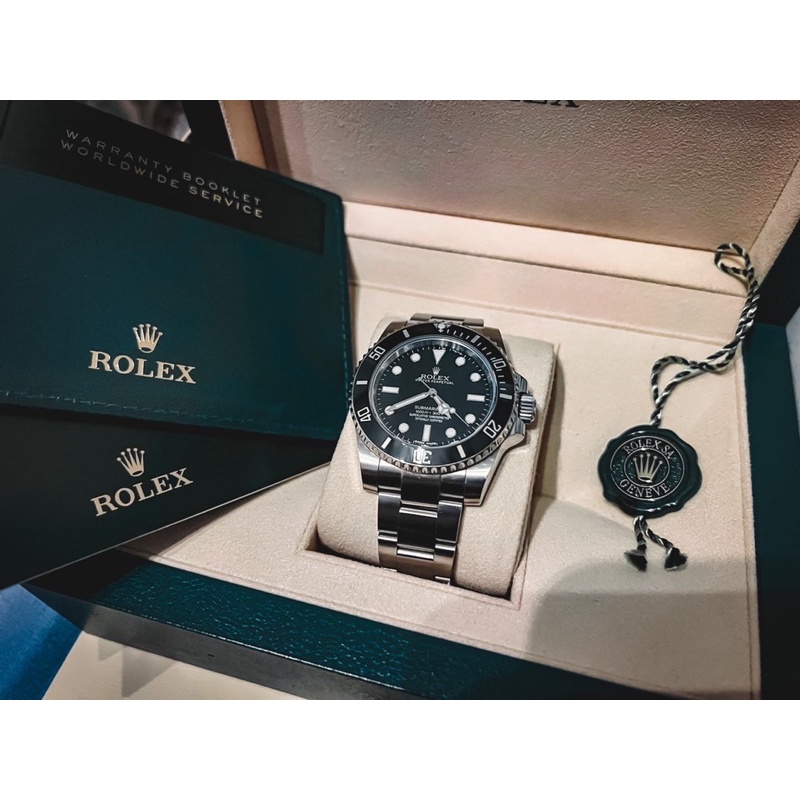 Rolex 114060無曆黑水鬼