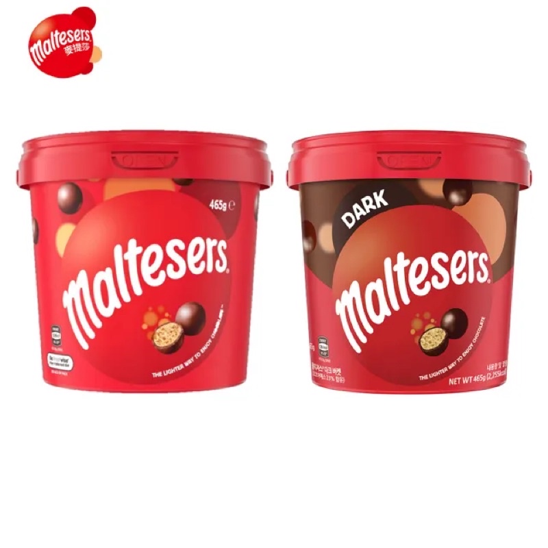 maltesers 麥提莎巧克力歡樂桶465g