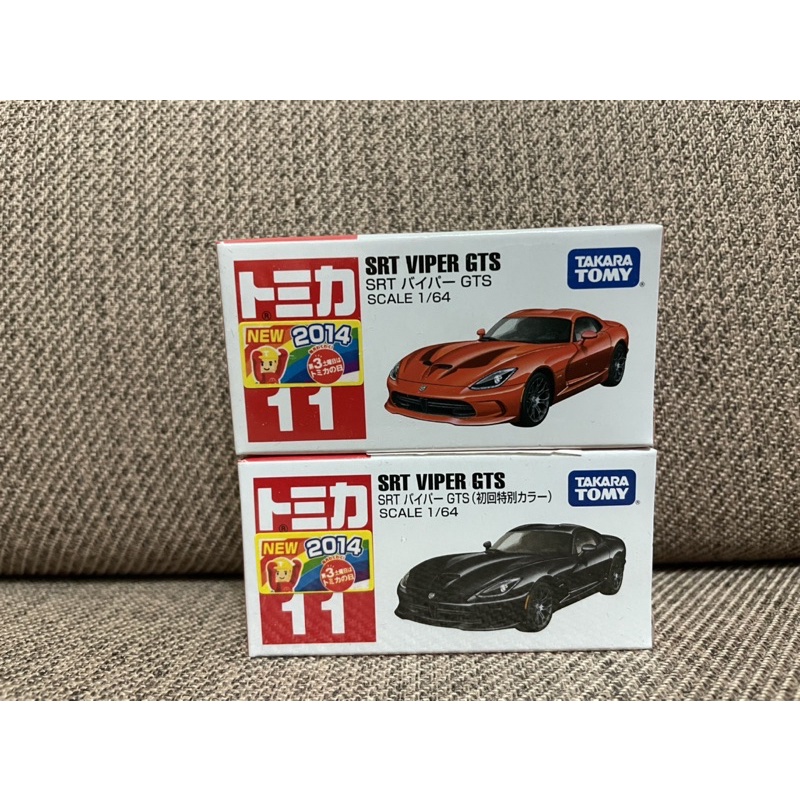 Tomica No.11 SRT Viper GTS – Spielzeugauto, Modellauto, Sammlerstück