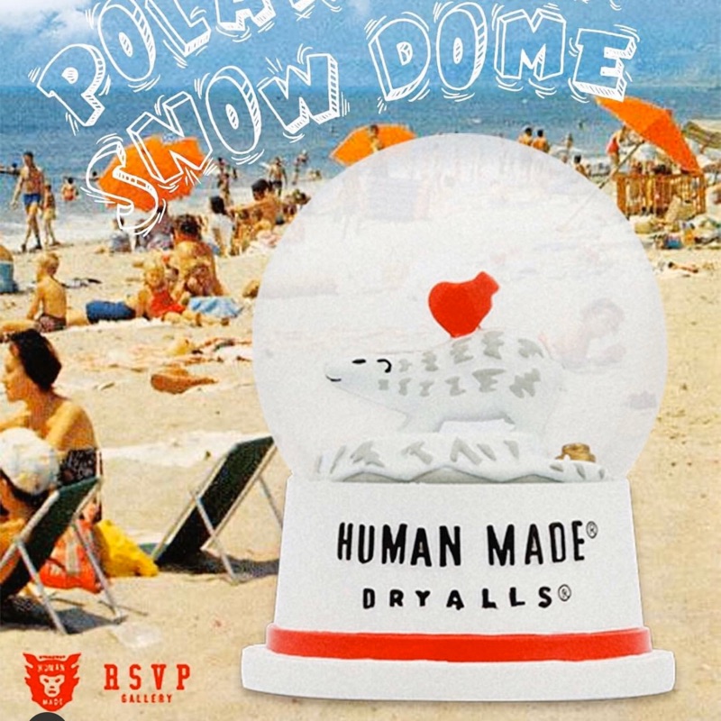Human Made SS20 Polar Bear Snow Dome 北極熊水晶球