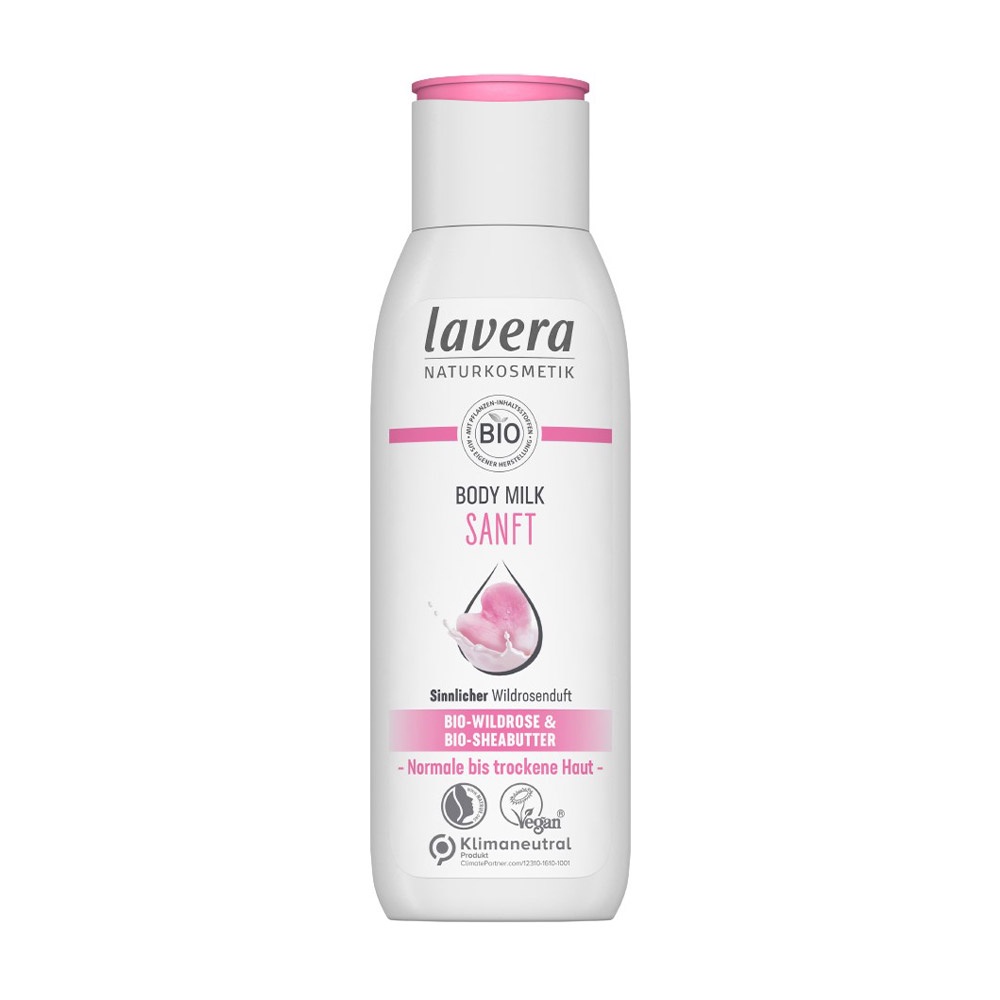 德國 Lavera 野玫瑰溫和身體乳液 200ml (LV340)