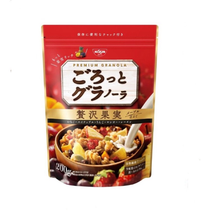 【現貨】日本日清贅沢水果麥片