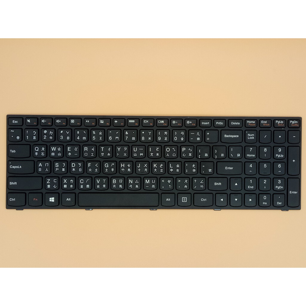 科諾--台灣出貨 筆電鍵盤 適用聯想 Z50-50 Z50-70 Z50-75 Z50-80 G50-80 #KB018