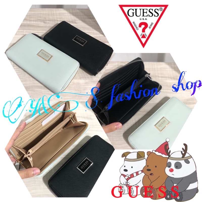 (Y&amp;S fashion )🇺🇸Guess經典防刮長夾限量優惠 現貨